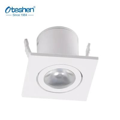 LED 1W Kitchen Under Cabinet Round and Square Under Cabinet Cupboard Lighting