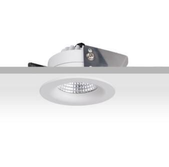 R6103 6W 610lm Aluminum Dimming Low Power High Efficiency LED Light Small Round Recessed Downlight