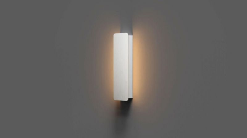 Decorative Modern Surface Mounted Reading Light Aluminum 12W LED Wall Lamp Adjustable Wall Sconce up and Down Indoor LED Wall Light for Bedroom Hotel