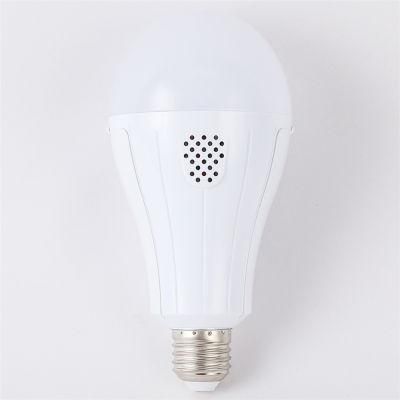 Home Use B22 White Rechargeable Bulb LED Intelligent Emergency