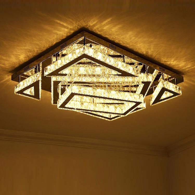 Chandeliers Pendant Lights for Hall LED Crystal