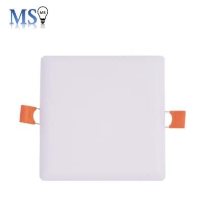 24W High Lumen Free-Hole Home Use Square Rimless Panel Light