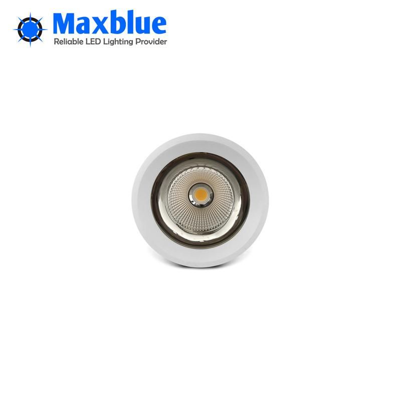 15W Black/White Dimmble Open Mount LED Downlight