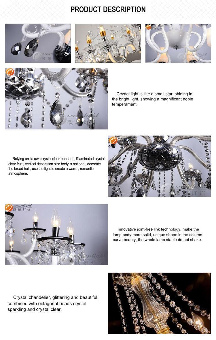 Hot Sale Classic Candle Lamps Six Candles Elegant Candle Lighting for Decoration Omc022