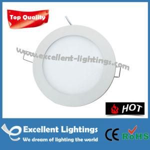 CE/RoHS Certificated Round LED Flat Panel Lighting