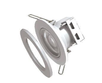 LED Downlight 5W 220V 400lm Factory Direct Sale Household IP44 Downlight
