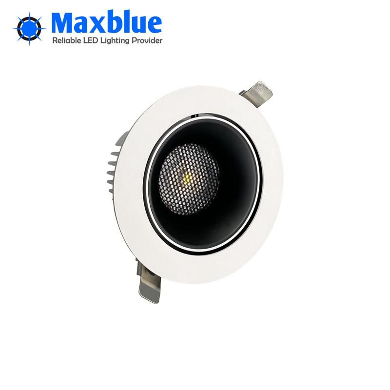 Recessed Module Smart Dimmable Down Light COB LED Hotel Downlight