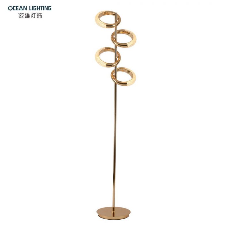 Ocean Lamp Iron Plating Acrylic Lamp Modern Bedroom Table Lights