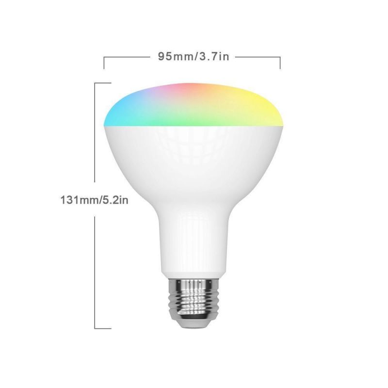 Tuya Smart LED Light Bulb RGB+CCT Smart Bulb 12W