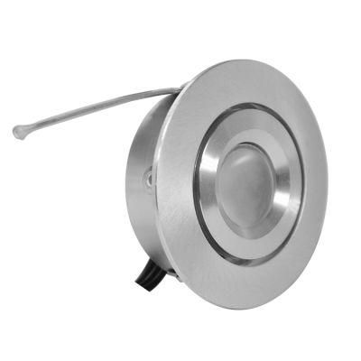 DC12V High Lumen High CRI Aluminium Anodized 1W LED Cabinet Light