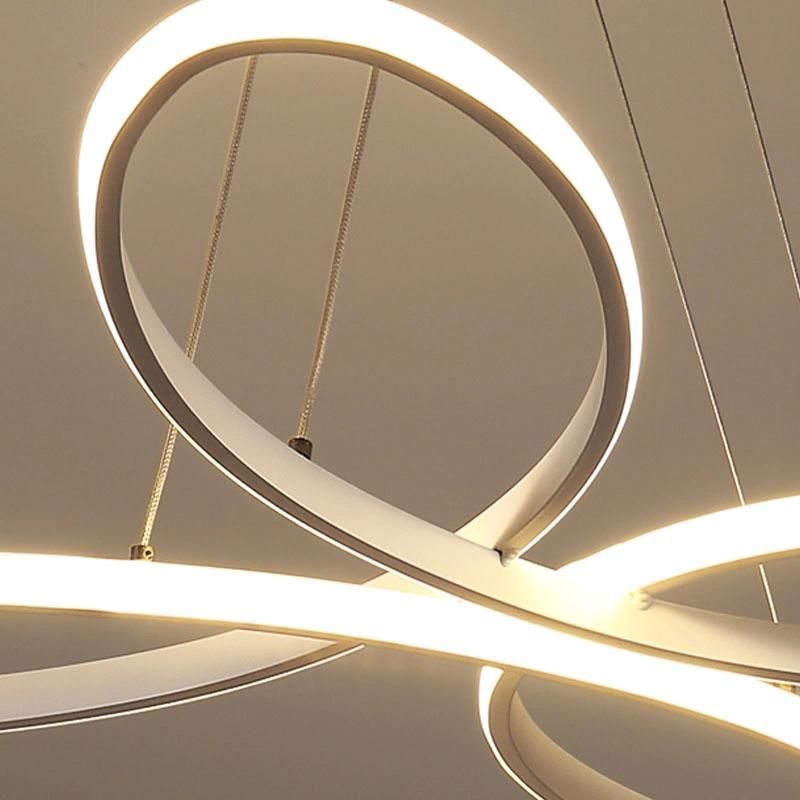 Restaurant Chandelier Bedroom Lamps Warm Pendant Lighting LED