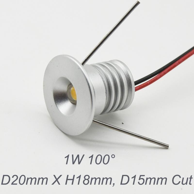 DIY Lighting Kit 1W 12V LED Spotlight Mini Ceiling Downlight