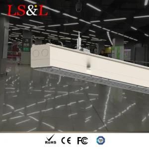 Office LED Hanging Linear Pendant Light with Seamless Connection