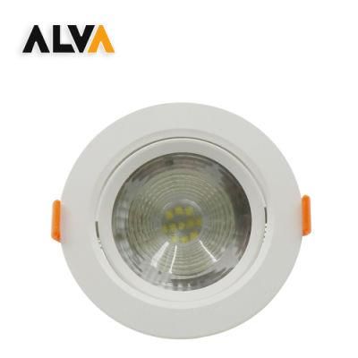 High Power Output Energy Saving Lamp Round 7W LED Down Light