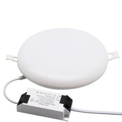 ISO 9001 Ce RoHS Plastic Panel Lamp 24W Round Ceiling Light