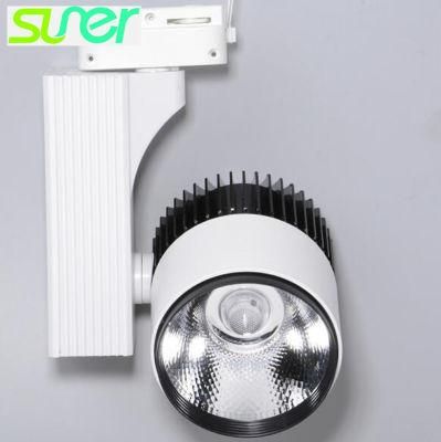 Directional LED Ceiling Lighting COB Track Light 30W 4000K Nature White