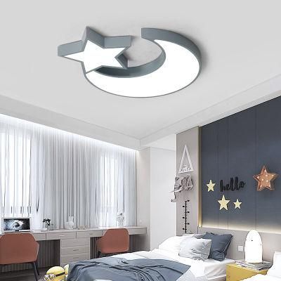 Nordic Designer 36W Star Moon Bedroom LED Home Ceiling Lamp Lights Modern for Home