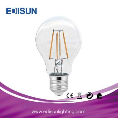 Energy Saving Light A60 4W/8W Dimmable LED Filament Bulb