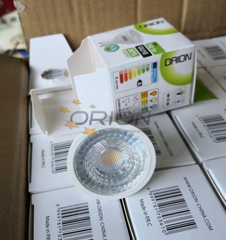 High Efficiency COB and SMD AC 85-265V Dimmable LED GU10 Spotlight