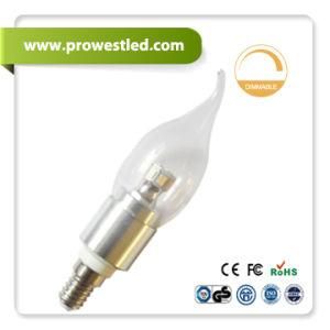 6W 30SMD3014 LED Candle Bulb Lighting (PW7592)
