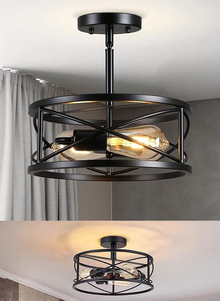 High Quality Decor Villa Club Dining Room Luxury Metal E27 Ceiling Light