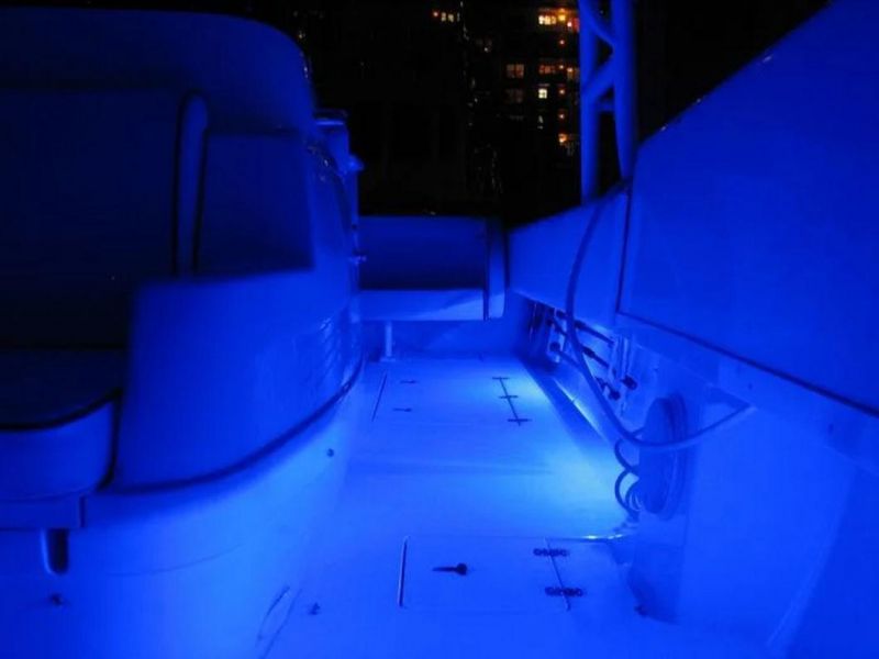 12V 1W Cool White RV Maine Dome Linear Cabin Boat Interior LED Lights Fixture for Yacht