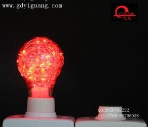 Red LED Starry Bulbs Copper Wire G125 G95 G80 LED Colorful Bulb