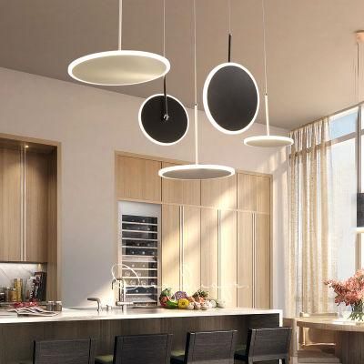 2022 Nordic Design 5 Heads Coffee Shop Pop Dimmable LED Chandelier for Dining Room