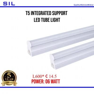 China Factory Hot Selling 6W T5 Lamp 600mm LED Linear Strip Light Integrated T5 LED Tube Light Fixture Lamp Batten Light