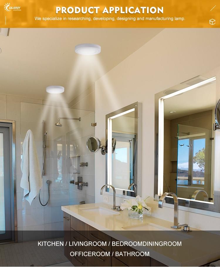 Round 18W 12W White Sensor Indoor Panel Light