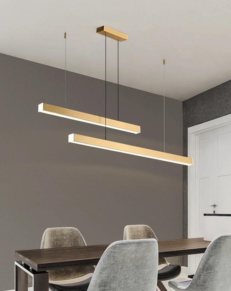 120W Home Smart Dimming Studio Bar Hanging LED Pendant Lamp Lights Dining Room