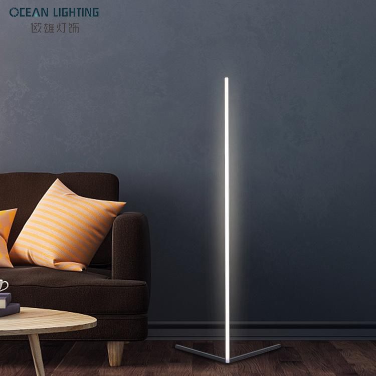 Indoor Decoration Tube Light New Design LED Corner Floor Lamp