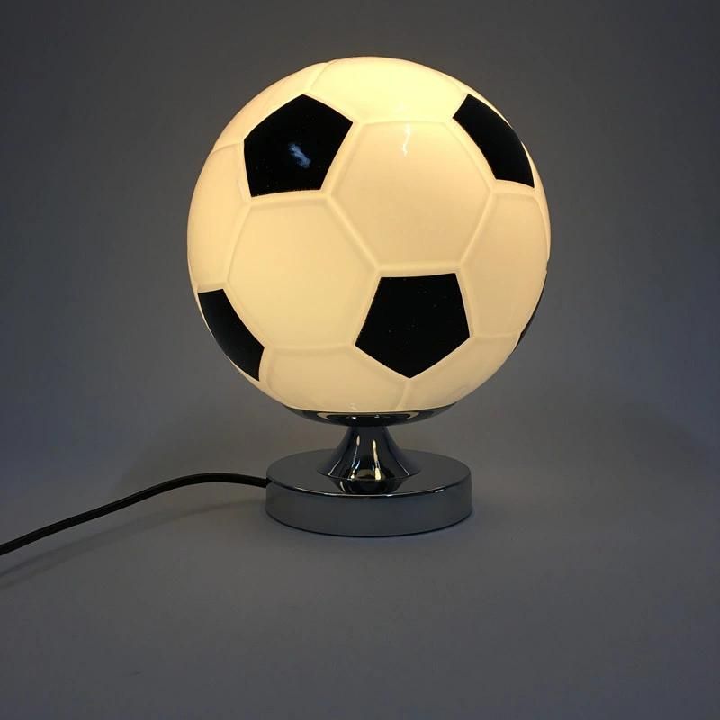 Football Basketball Glass Ball Bar Restaurant Children′s Room Decoration Table Lamp Ceiling Lamp