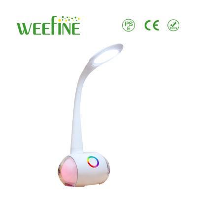 Weefine 7W LED Table Lamp with Colorful Light Function (WF-LYW-7W)