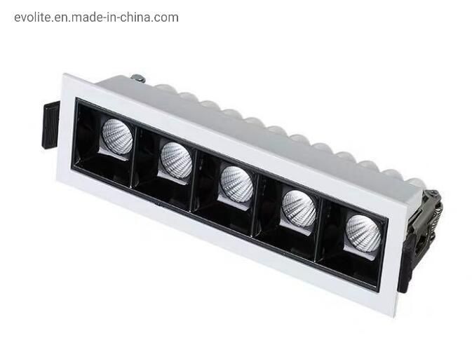 Chinese Factory Super Hot Sale LED Spotlight 10W Indoor Recessed LED Linear Light, COB LED Downlight