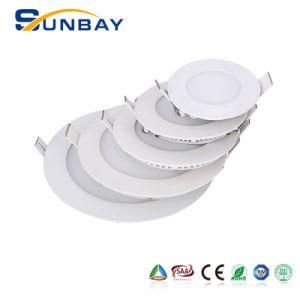 High Brightness Mini Ultra Slim Cold White 3W 4W 6W 9W 12W15W 18W 24W Recessed Round LED Panel Light