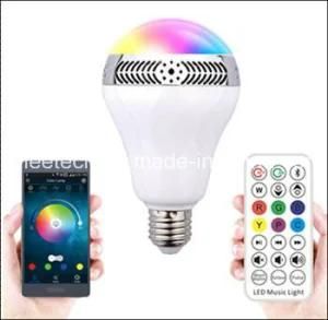 14W Bluetooth Devices APP Control or Bluetooth Controller Control Bulb Music Bluetooth Speaker LED