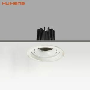Adjustable Anti Glare COB LED Downlight 5W for Hotel Lighting