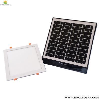 Ceiling Mount 30W Solar Power LED Lights for Indoor Lighting with Built-in Battery (SN2016033+SN2016033R)