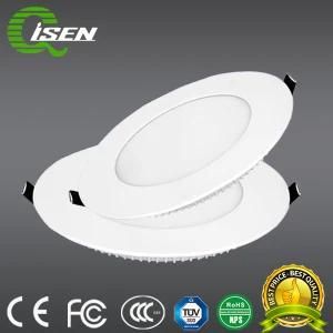 Ultra-Thin Round LED Flat Panel Light with 6W for Home Lighting