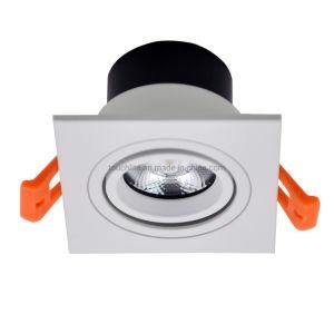 3W 5W 7W 10W Recessed LED Spot Light Exhibition Center Grille Light