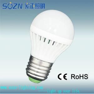 High Quality 3W LED Bulbs with E27 B22 E14 Base Type