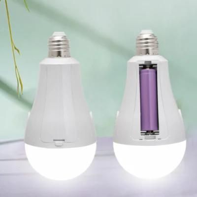 Portable Bright Rechargeable LED Bulb 15W with Battery