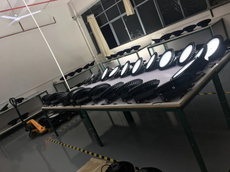 Industrial Warehouse LED Light UFO 120degree High Bay Light Dimmable