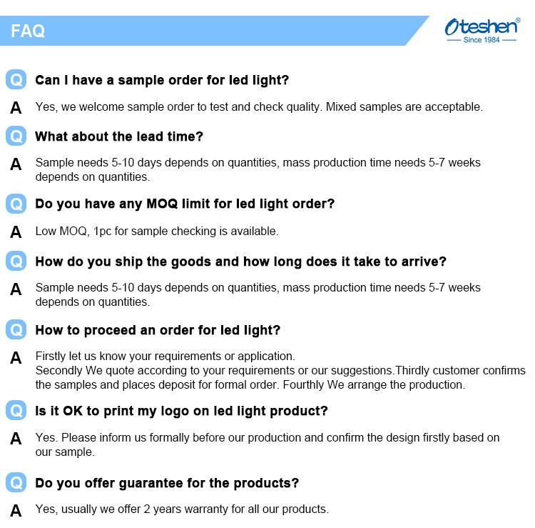 CE Approved Plastic Oteshen 200*100*30 Energy Saving Lamp LED Wall Light