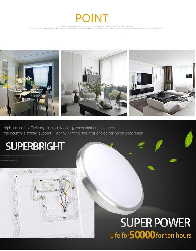 Super Slim Smart 18W Shape Long Saving Ceiling Light