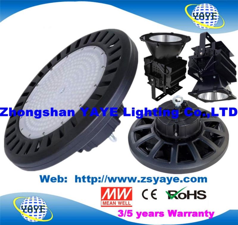 Yaye 18 Ce RoHS UL Saso Warehouse Factory Industrial Lighting UFO LED Highbay Lamp Factory Prices Osram Meanwell 50W 100W 150W 200W 240W LED High Bay Light IP65