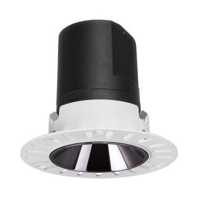 White/Black IP44 6W 10W Dimmable Indoor Fixed Recessed LED Down Light