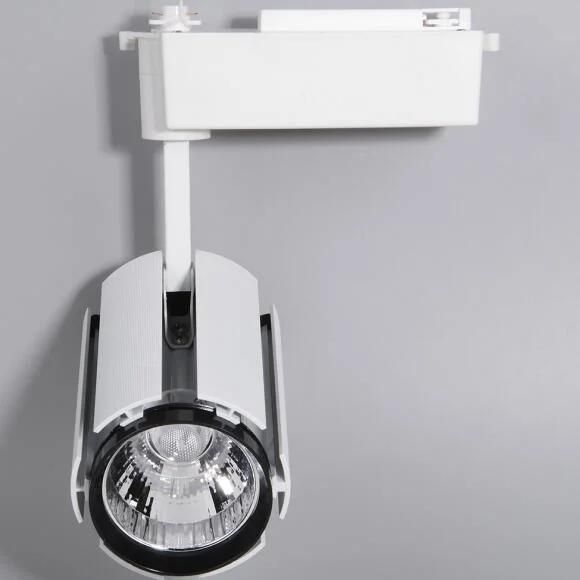 Directional COB Spot Ceiling Lighting LED Track Light 30W 6500K Cool White