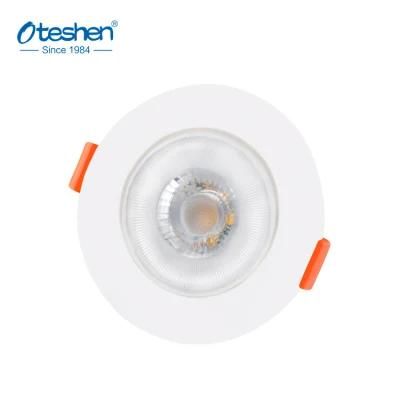 CE Round 5g LED Downlight 12W LED Spot Light PC ABS Recessed LED Indoor Ceiling Light 3W 5W 7W 9W 12W